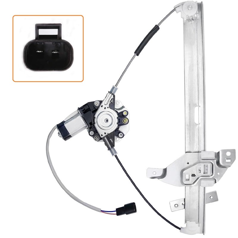 Partschoice 748-510 Rear Driver Left Side Power Window Lift Regulator with Motor Compatible for 06-13 Chevy Impala & 14-15 Chevy Impala Limited - Image 4